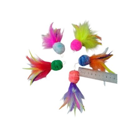 Feather/Wooly Pompom