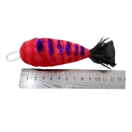 Butterfly Larvae red/purple